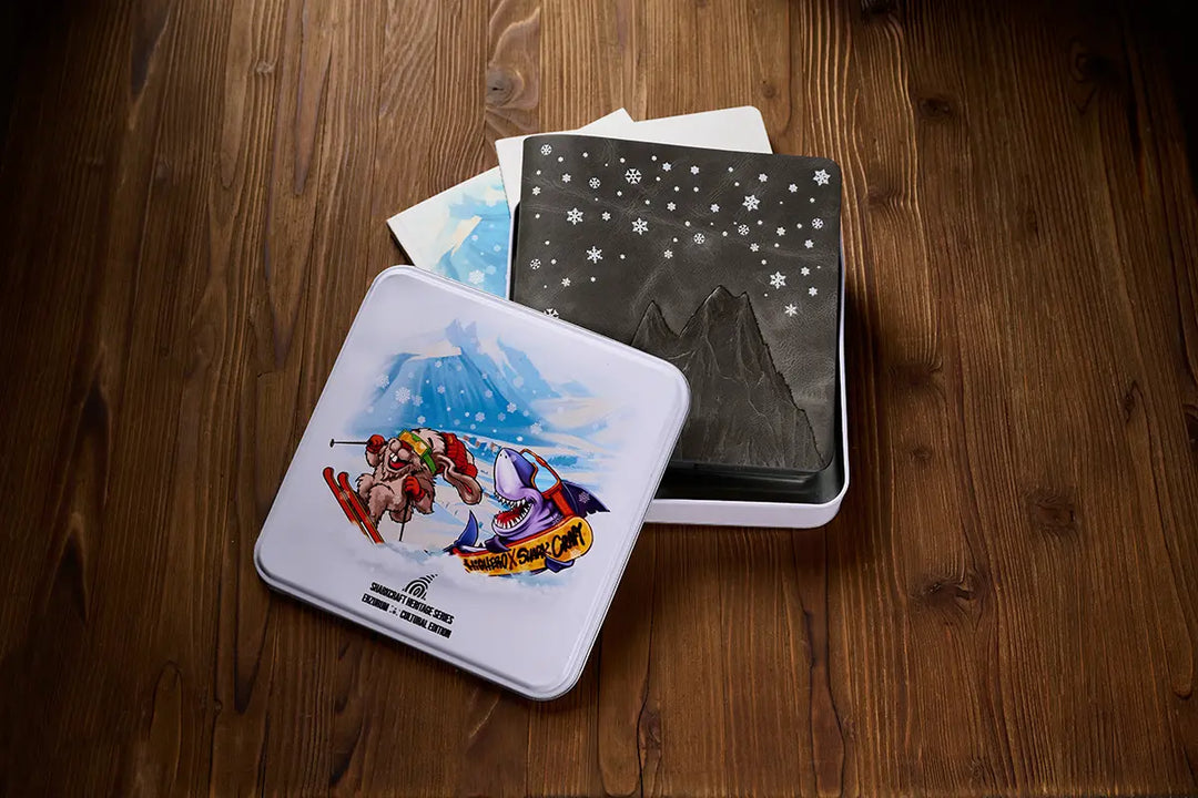 İlmek İlmek Anadolu - Erzurum  25 Limitli Gri Deri Defter Kılıfı (19x19)