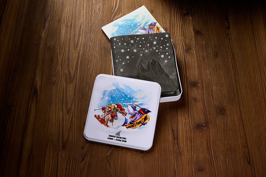 İlmek İlmek Anadolu - Erzurum  25 Limitli Gri Deri Defter Kılıfı (19x19)