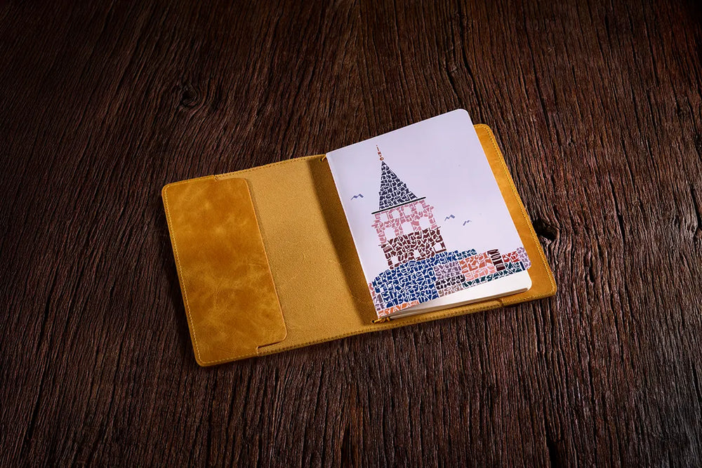 Galata 1348™ A5 Defter Kılıfı Martılar