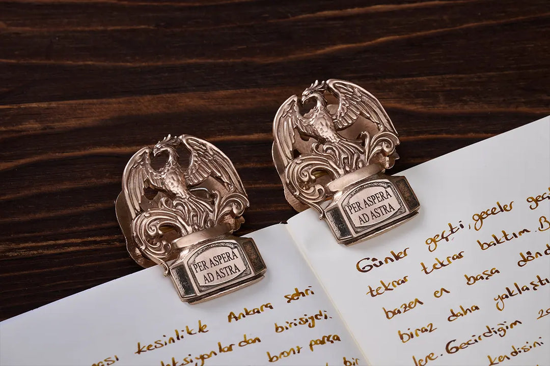 ANKA’RA 1923 – Bronz Kâğıt Klipsi (Anka)