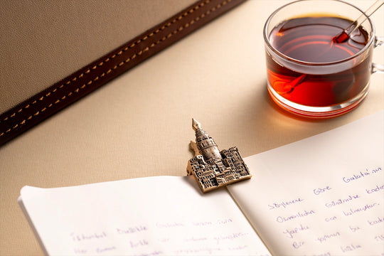 Galata 1348™ Galatalem – Bronz Kâğıt Klipsi