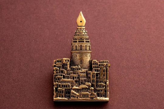 Galata 1348™ Galatalem – Bronz Kâğıt Klipsi